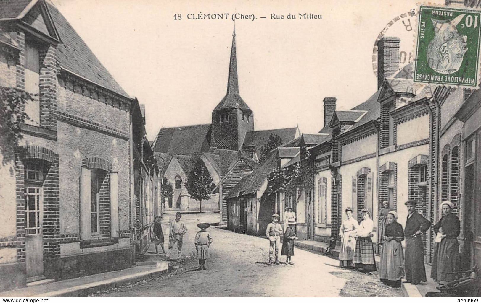 CLEMONT-sur-SAULDRE - Rue Du Milieu - Clémont