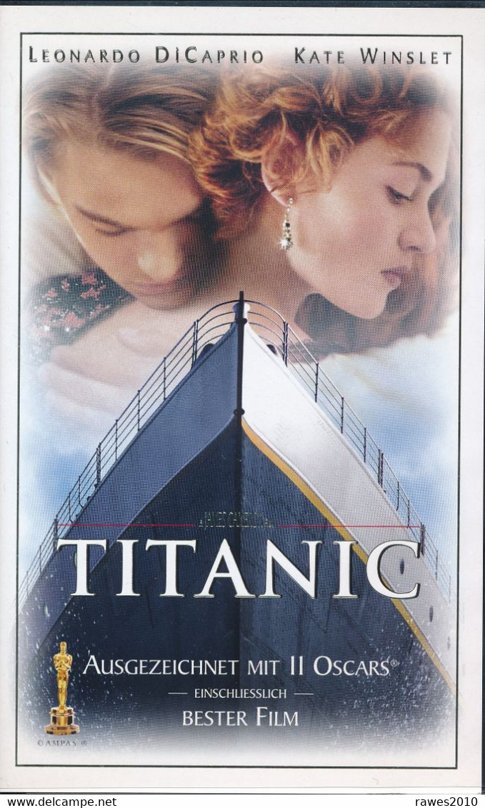 Video : Titanic Mit Leonardo Di Caprio Und Kate Winslet Kassette 1998 - Romantici