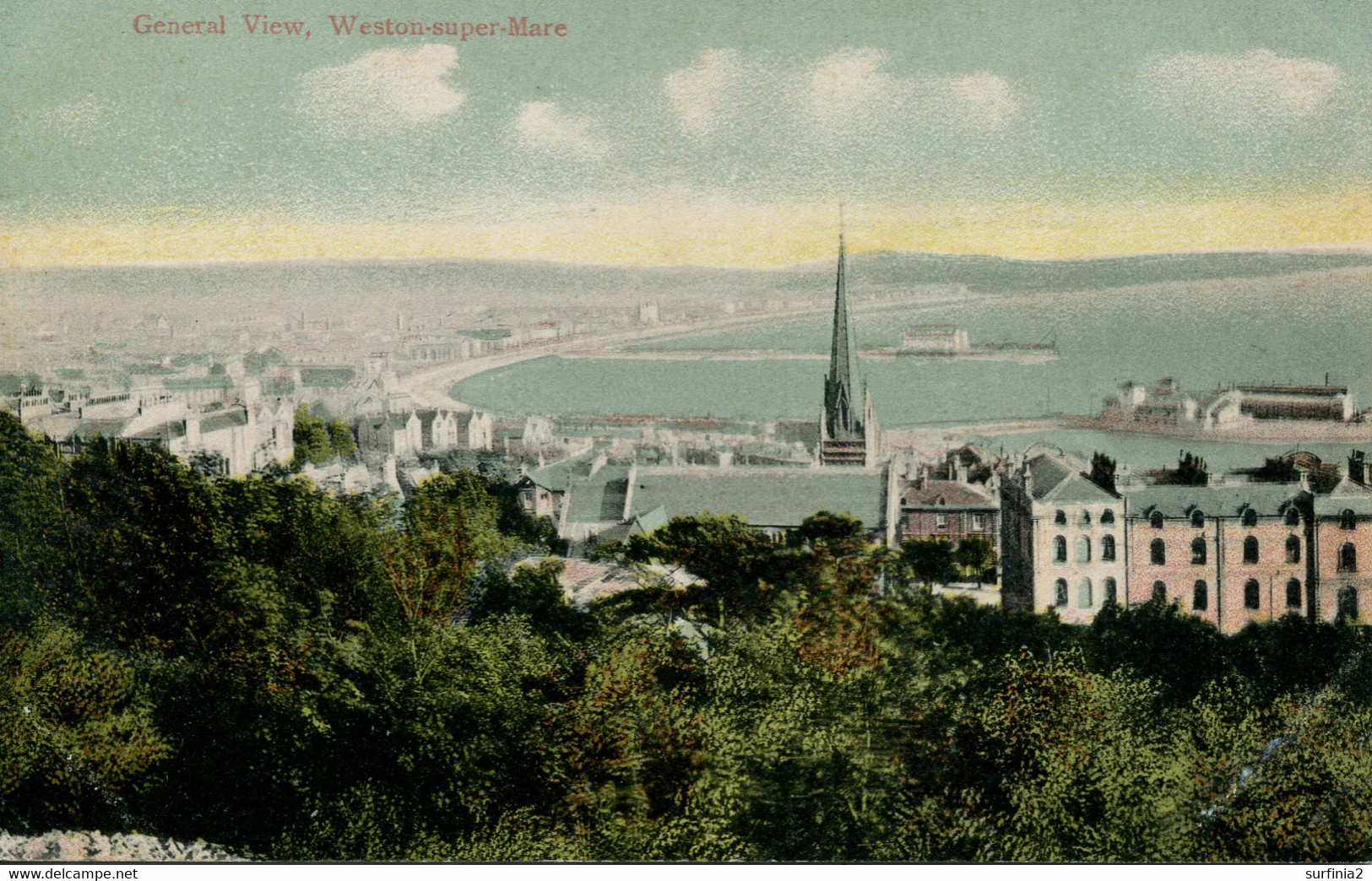 AVON - WESTON SUPER MARE - GENERAL VIEW Av571 - Weston-Super-Mare