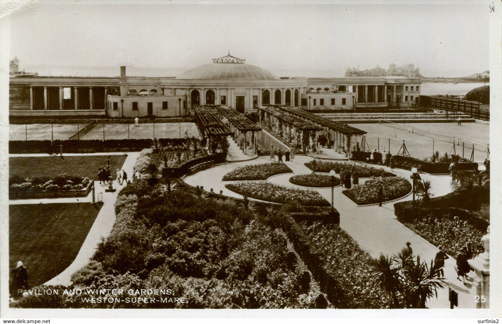 AVON - WESTON SUPER MARE - PAVILION AND WINTER GARDENS RP Av607 - Weston-Super-Mare