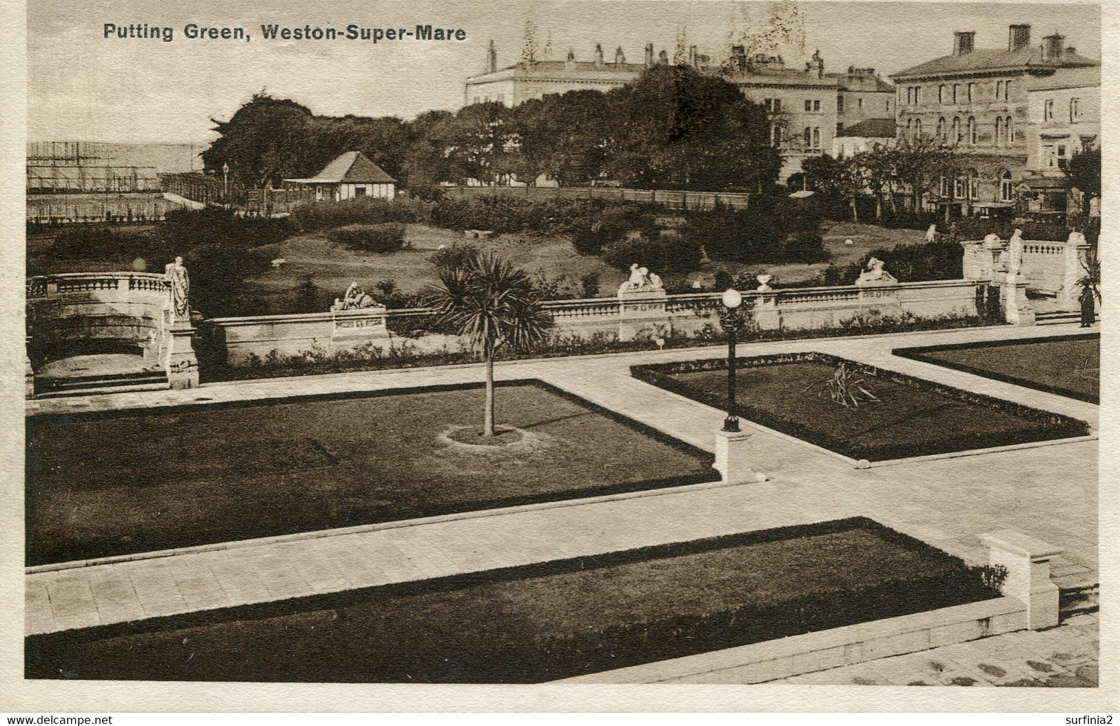 AVON - WESTON SUPER MARE - PUTTING GREEN Av553 - Weston-Super-Mare