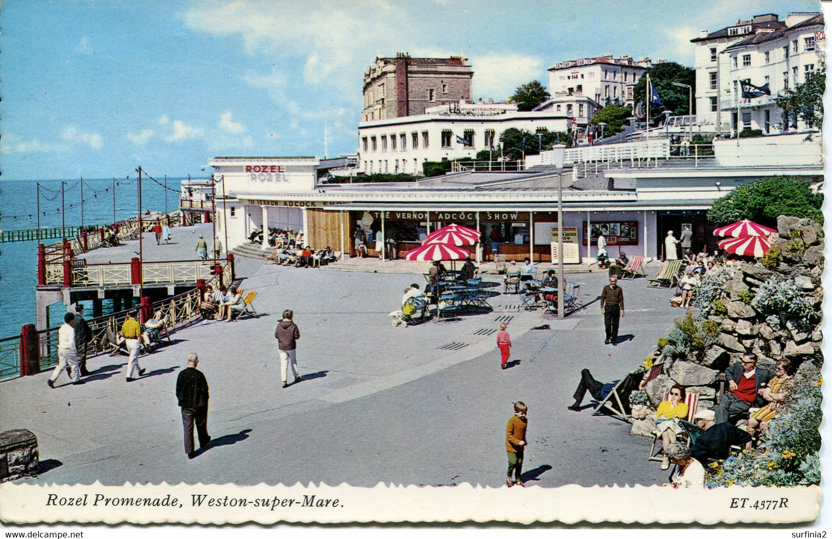 AVON - WESTON SUPER MARE - ROZEL PROMENADE Av596 - Weston-Super-Mare