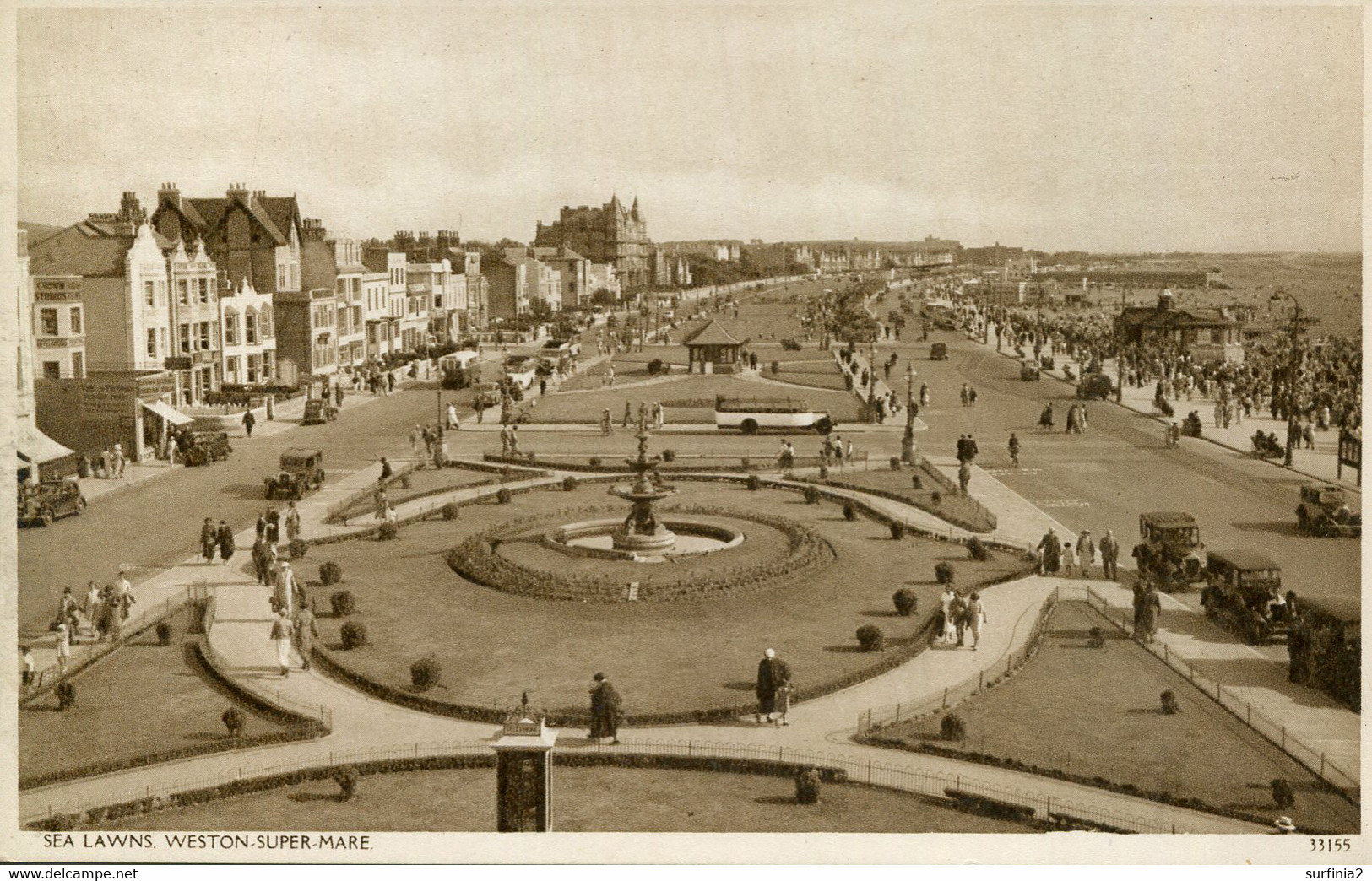 AVON - WESTON SUPER MARE - SEA LAWNS Av561 - Weston-Super-Mare