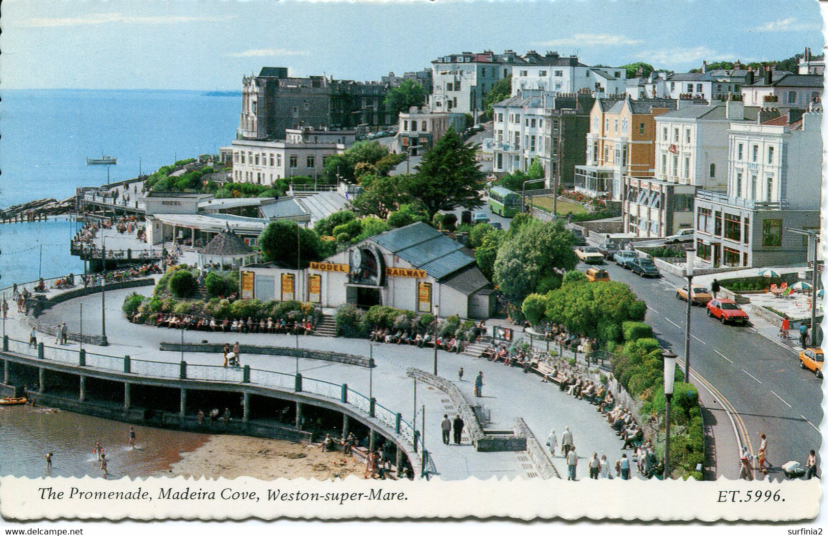 AVON - WESTON SUPER MARE - THE PROMENADE, MADEIRA COVE Av600 - Weston-Super-Mare