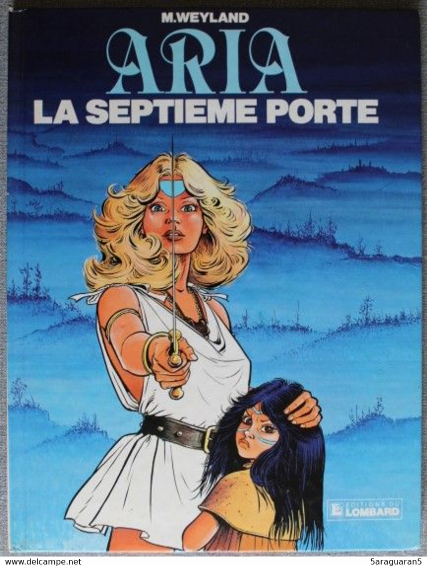 BD ARIA - 3 - La Septième Porte - Rééd. 1987 - Aria
