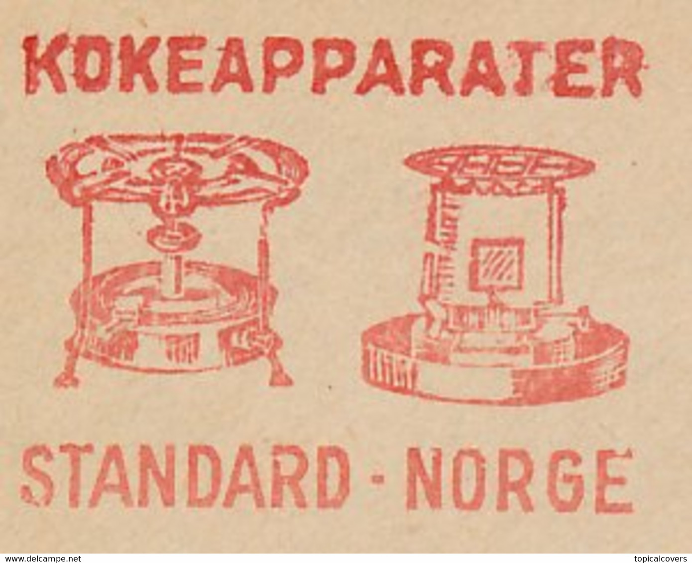 Meter Cut Norway 1937 Cooking Equipment - Gas - Oil - Sin Clasificación