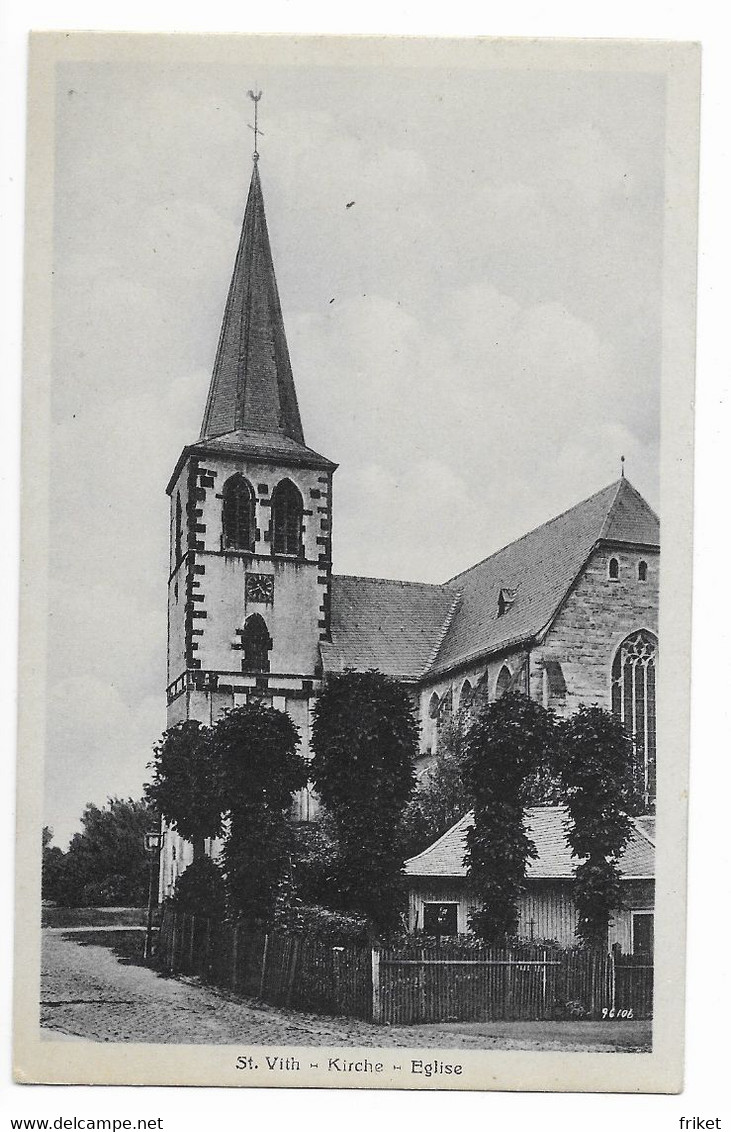 - 420 -   SAINT VITH  Kirche - Saint-Vith - Sankt Vith