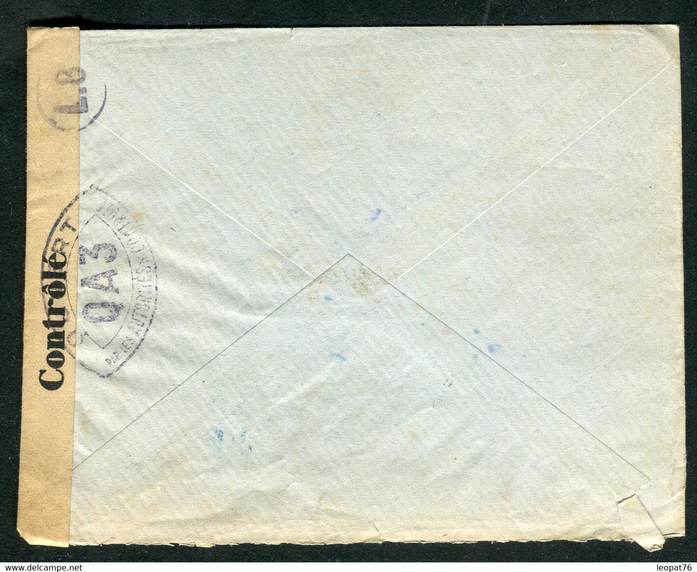 Sénégal - Enveloppe Pour La France En 1942 Avec Contrôle Postal - Ref N 75 - Covers & Documents