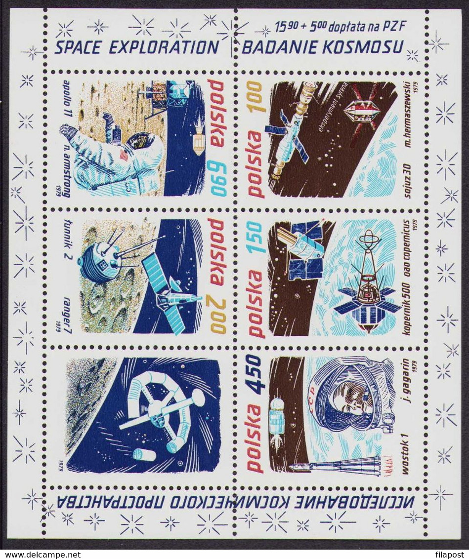 POLAND 1979 Full Year / Tadeusz Kosciuszko, Space, Sailing, Horseriding, Horses, Pope John Paul II MNH** - Années Complètes