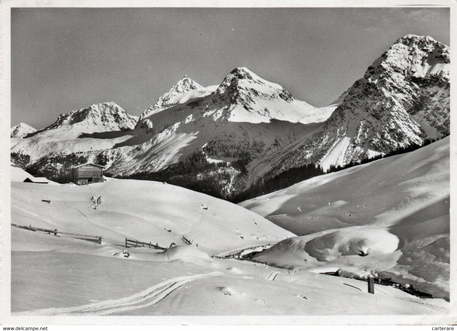 SUISSE,SCHWEIZ,SVIZZERA,SWITZERLAND,HELVETIA,SWISS,GRISONS,AROSA,CARTE PHOTO,1951 - Arosa