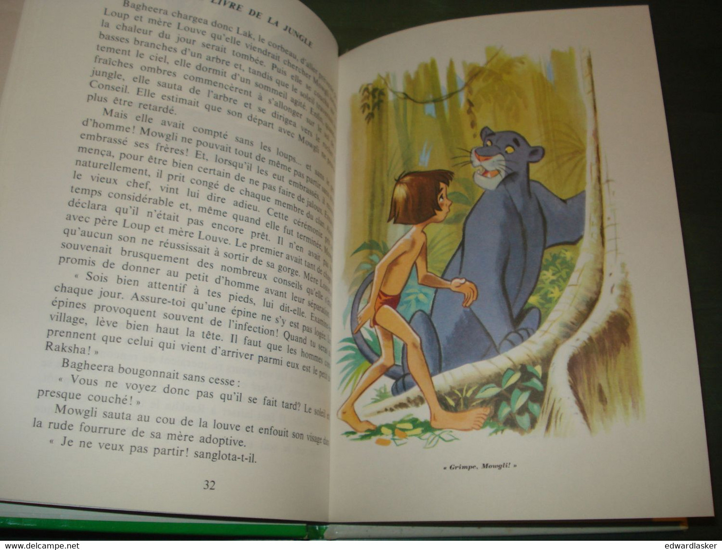 Le LIVRE De La JUNGLE - Disney D'après Kipling - Hachette 1968 - Hachette