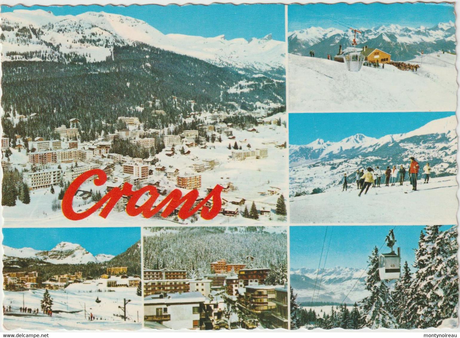 Suisse : CRANS : Vues - Crans