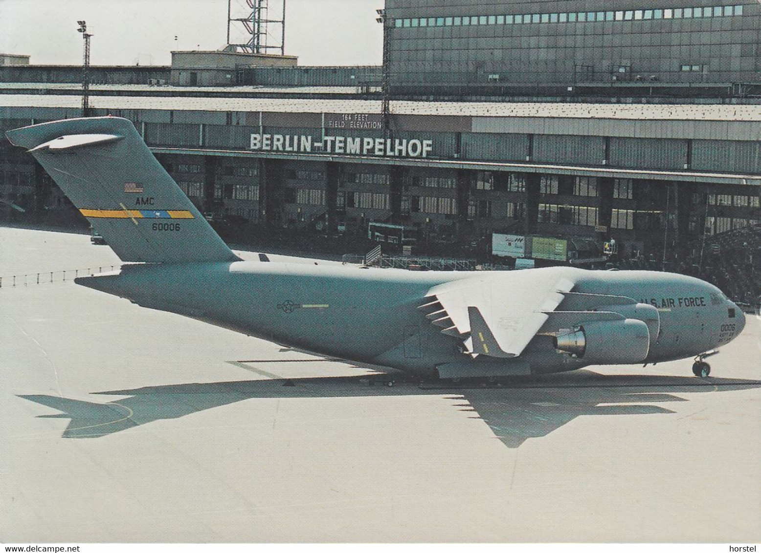 D-12101 Berlin - Flughafen Tempelhof - Flugplatz - Boeing C-17 Globemaster III "Spirit Of Berlin" - Tempelhof