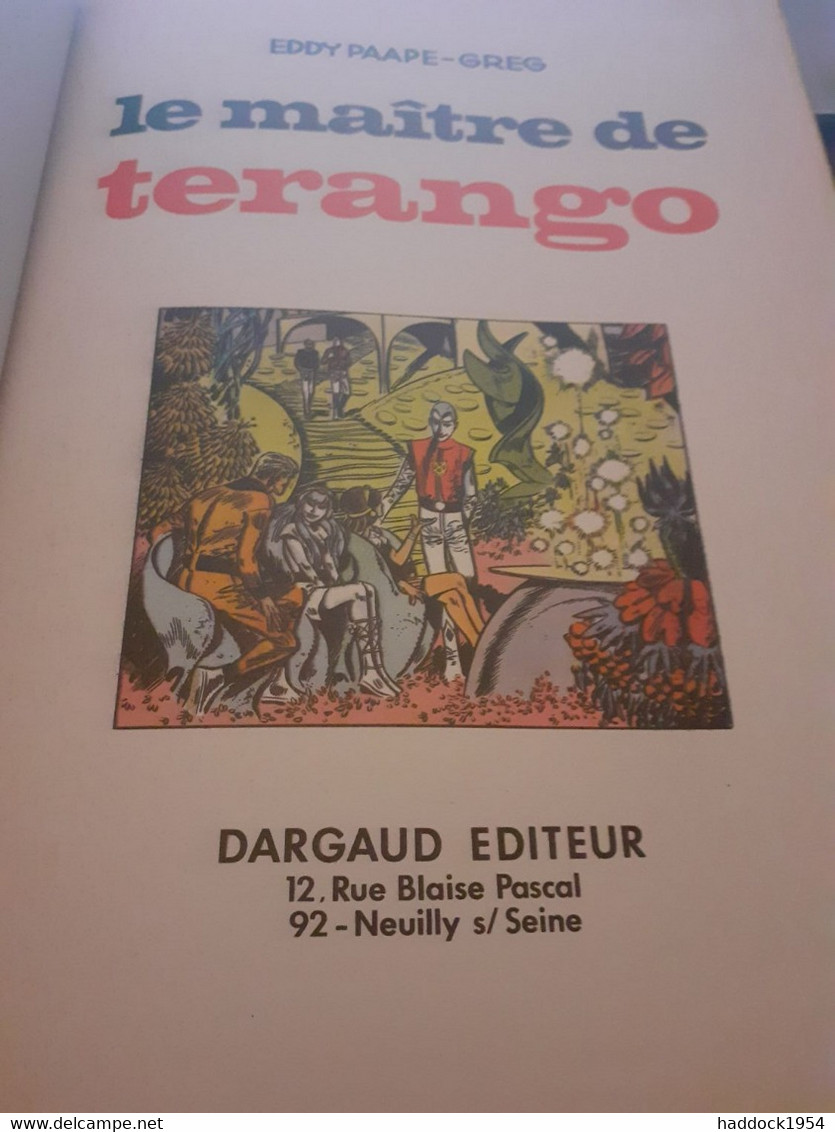 Le Maître De Terango LUC ORIENT EDDY PAAPE GREG Dargaud 1971 - Luc Orient