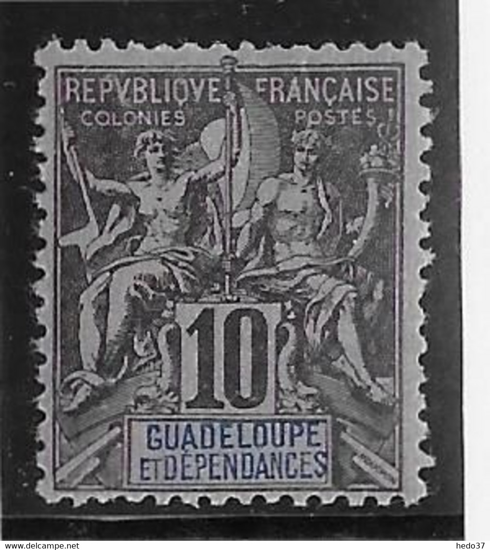 Guadeloupe N°31 - Neuf * Avec Charnière - TB - Unused Stamps