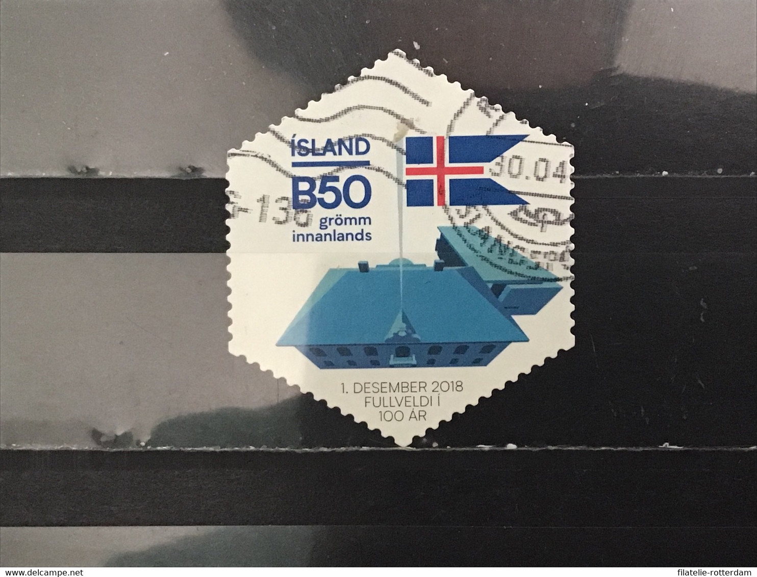 IJsland / Iceland - 100 Jaar IJslandse Onafhankelijkheid 2018 - Oblitérés