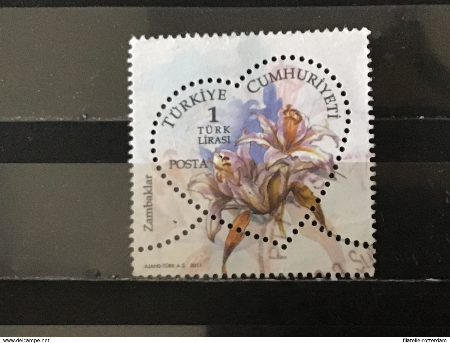 Turkije / Turkey - Lelies (1) 2011 - Used Stamps