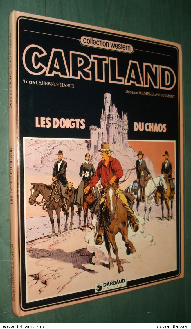CARTLAND N°6 : Les Doigt Du Chaos - Harlé Blanc-Dumont - EO Dargaud 1982 - BE+ - Jonathan Cartland
