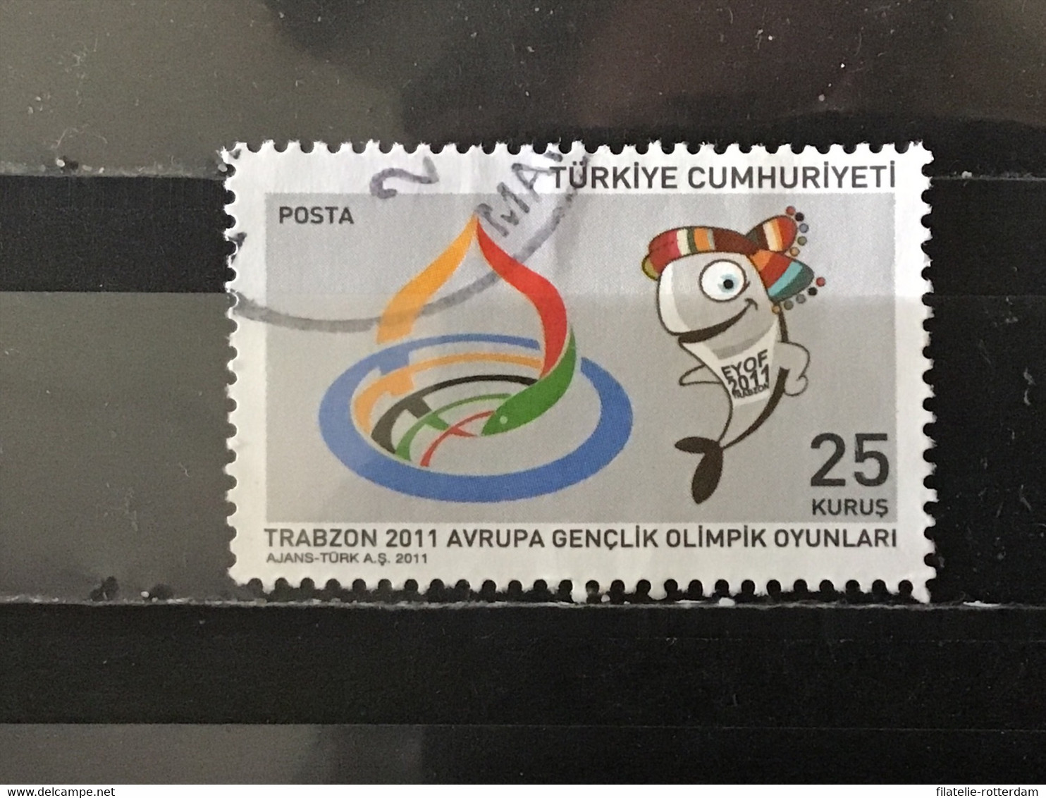 Turkije / Turkey - Olympische Jeugdspelen (25) 2011 - Used Stamps