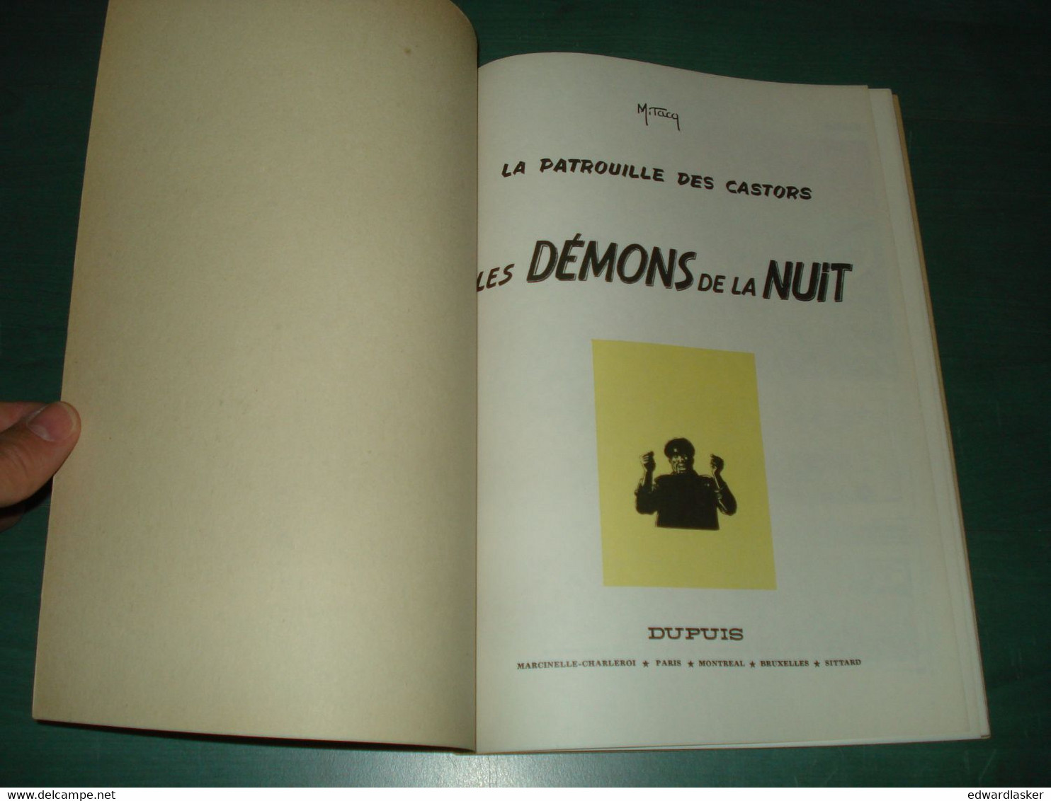 La PATROUILLE Des CASTORS 18 : Les DEMONS De La NUIT - EO DUPUIS 1973 - Très Bon état [2] - Patrouille Des Castors, La