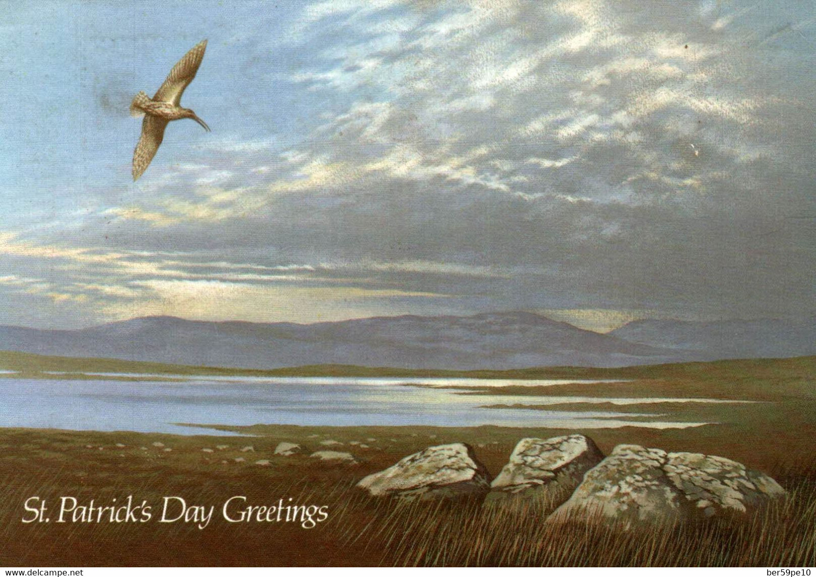 ST PATRICK'S DAY GREETINGS - LANDSCAPE AN EXAMPLE OF THE UNSPOILT BEAUTY STILL EXISTING IN IRELAND - Saint-Patrick's Day