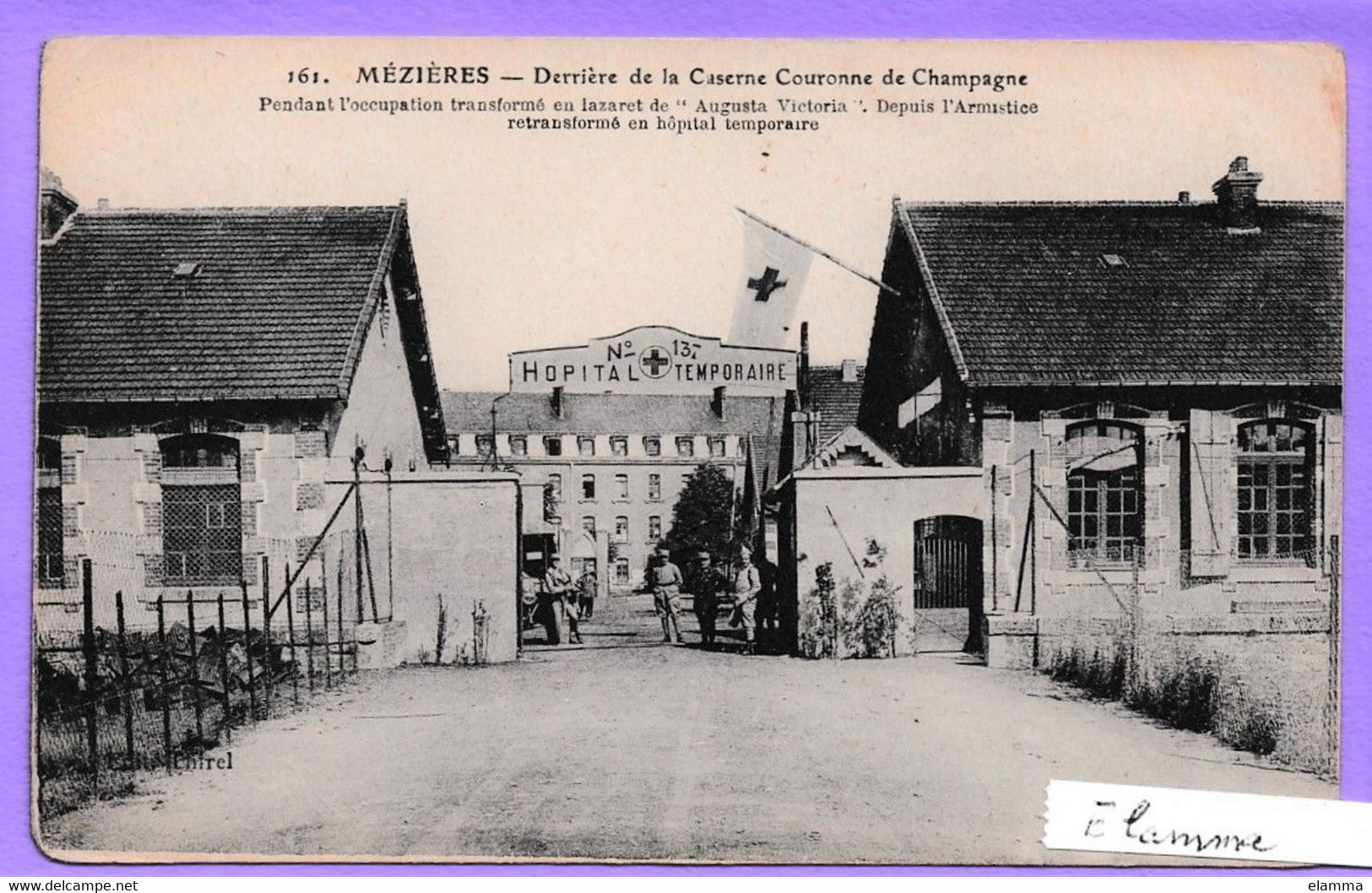 161. - MEZIERES (Ardennes) - Derrière De La Caserne Couronne De Champagne, Pendant L'occupation... - Other & Unclassified