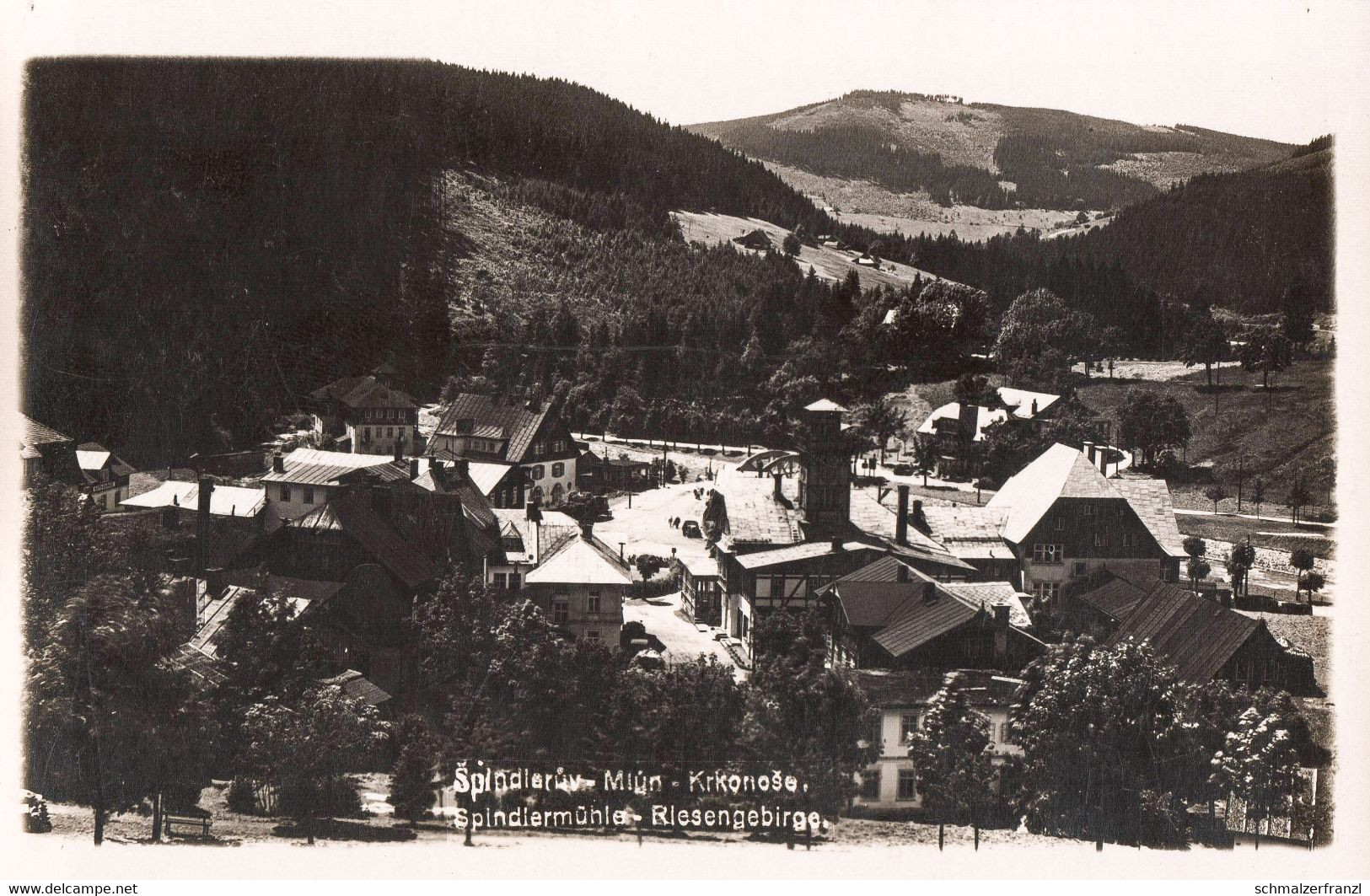 AK Spindlermühle Spindleruv Mlyn Hotel Gasthof Restaurant Baude Bouda Chata A Friedrichstal St Sankt Peter Riesengebirge - Sudeten