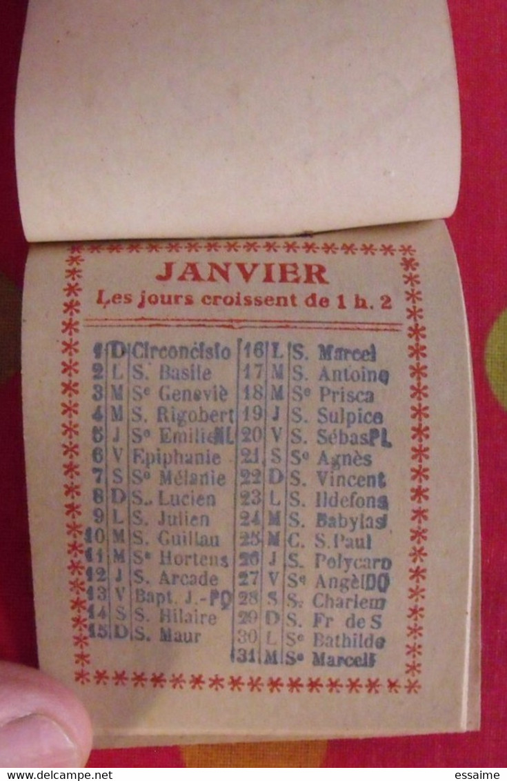 Petit Calendrier 1905 - Small : 1901-20