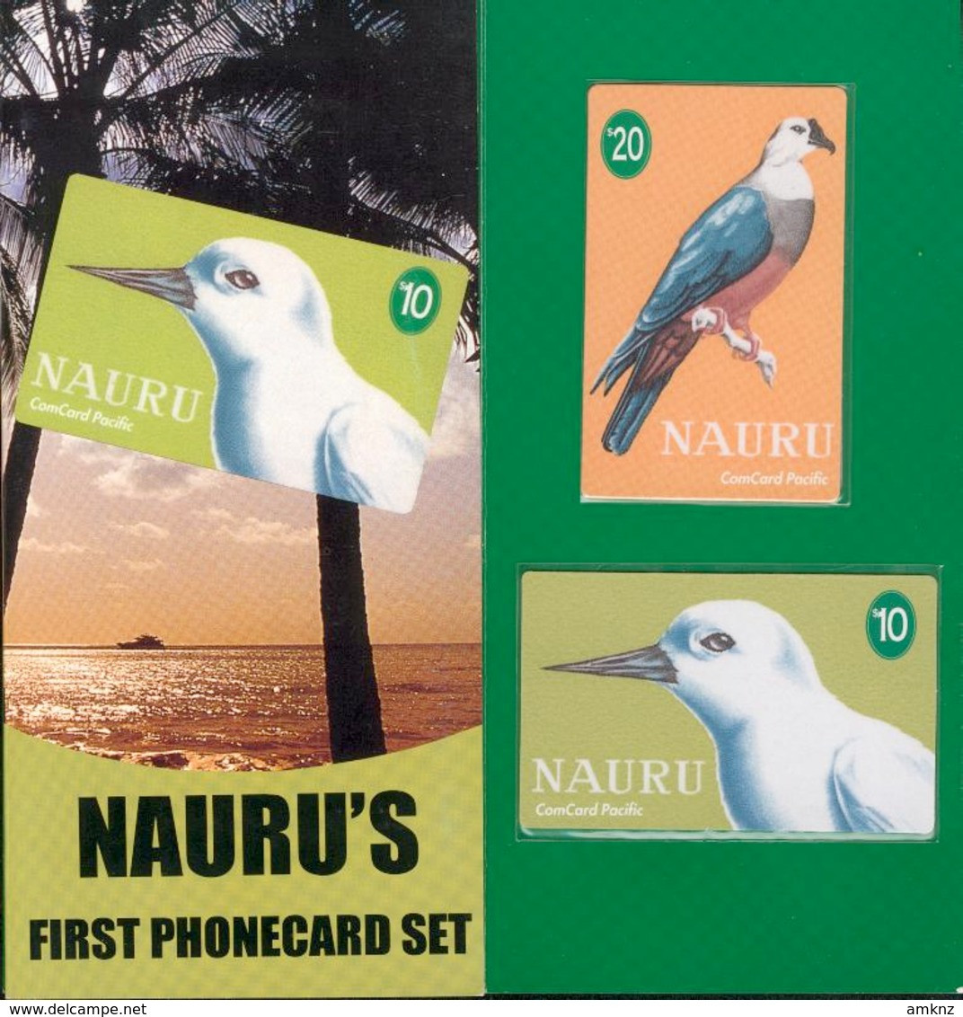 Nauru - 1999 First Issue Set (2) - NAU-2/3 - Mint In Folder - Nauru