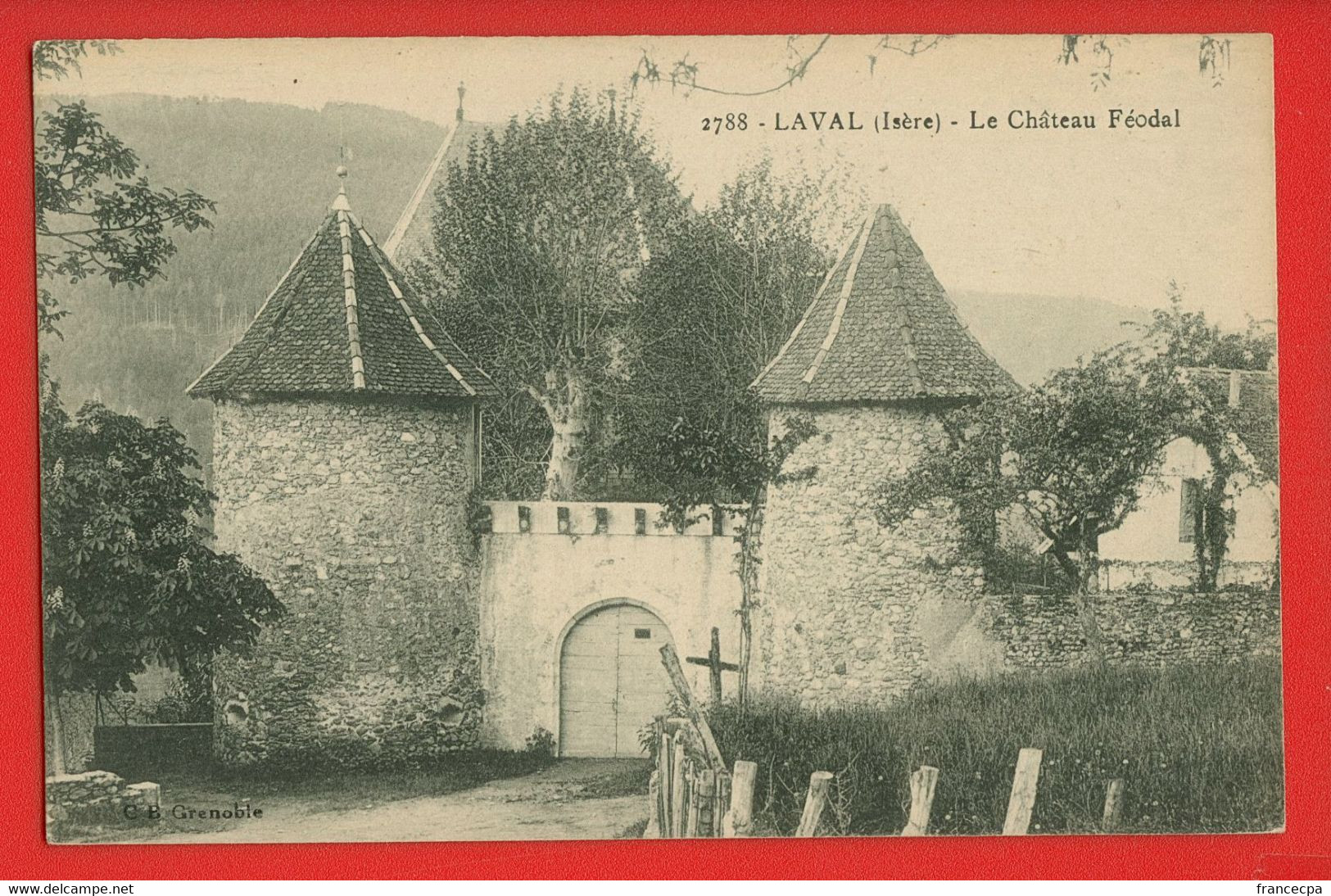 003511 - ISERE - LAVAL - Le Chateau Féodal - Laval