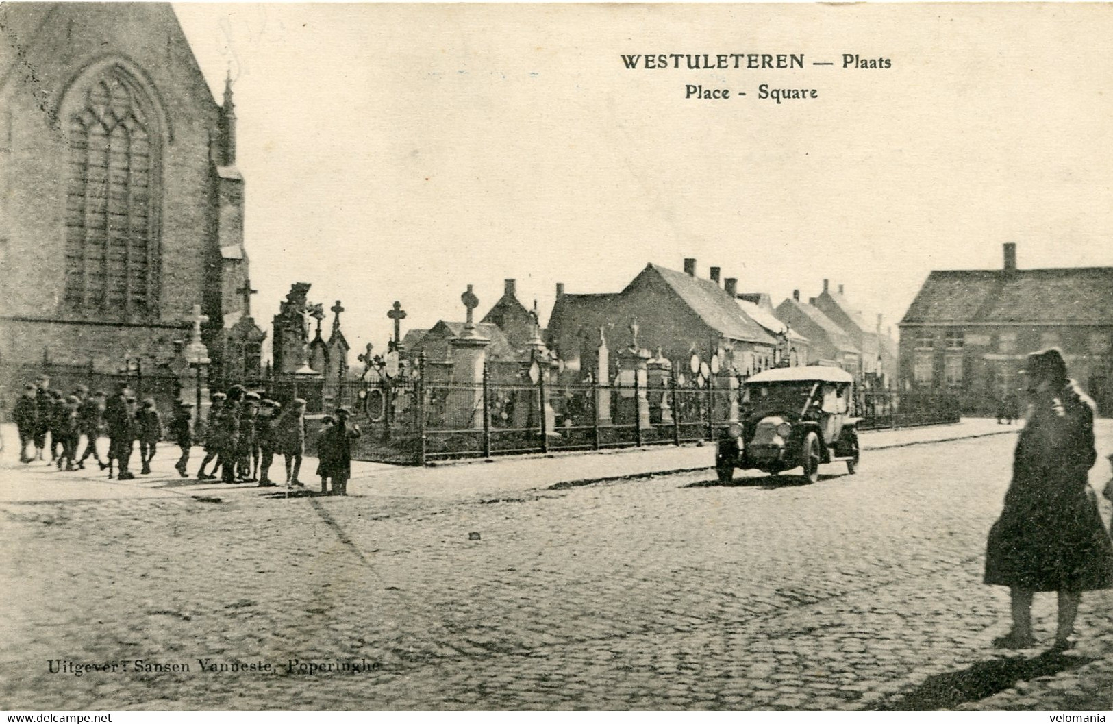 S6408 Cpa Belgique - Westuleteren - Place, Square - Vleteren