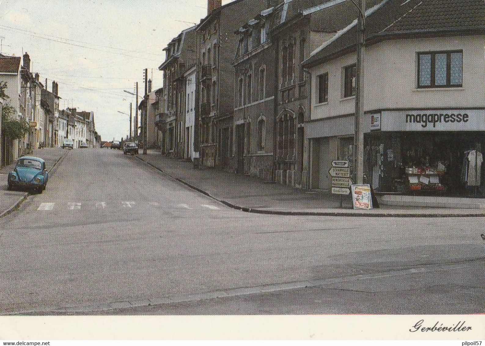 54 - GERBEVILLER - Rue St-Pierre (magasin Magapresse) - Gerbeviller