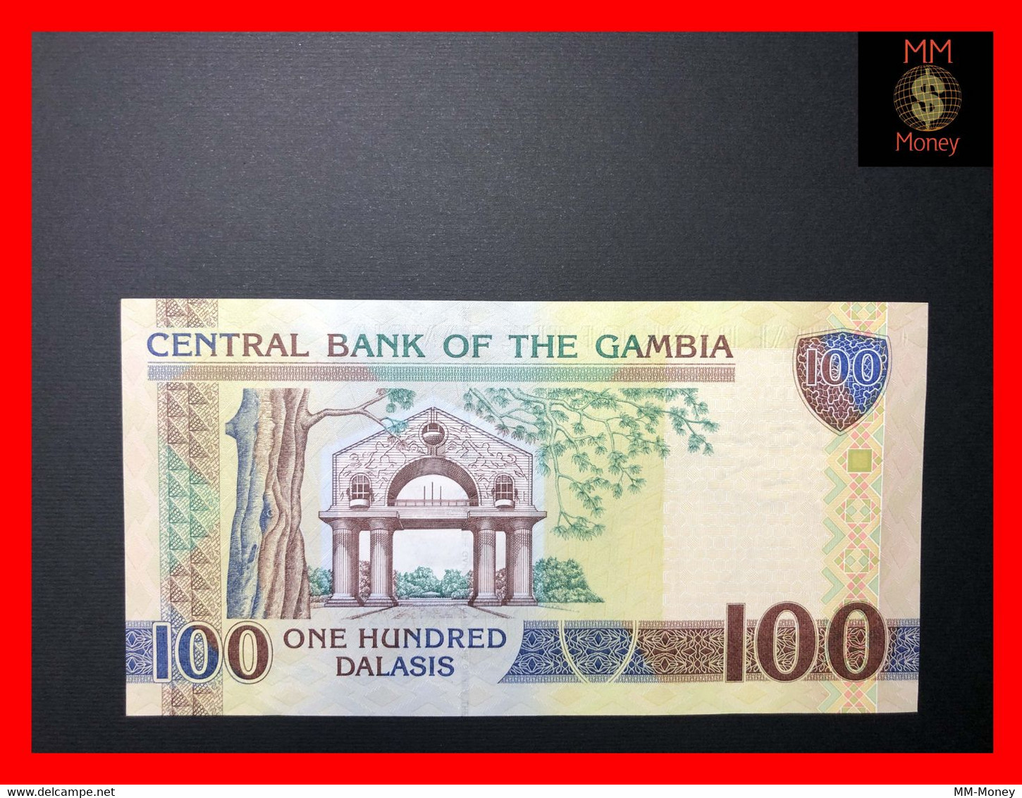 GAMBIA 100 Dalasis  2018   P. 29 C  "scarce Signature Issued During  2015 Serie"  XF \ AU - Gambia