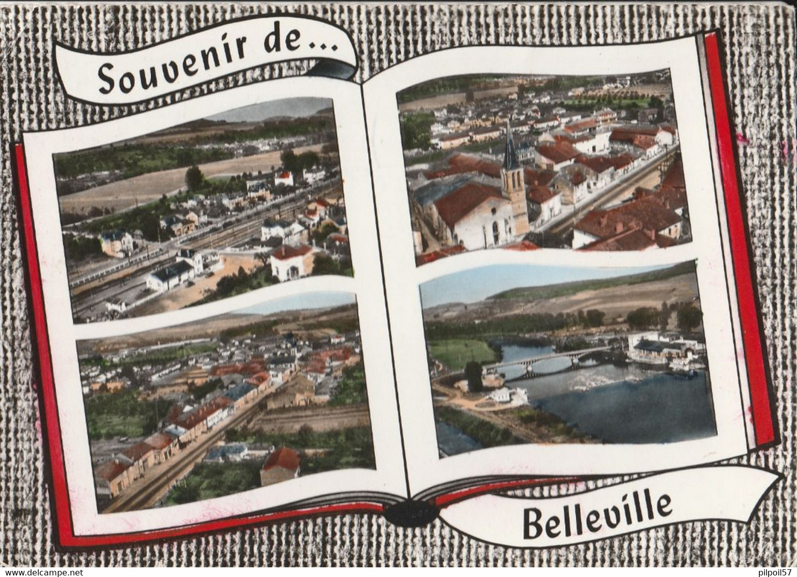 54 - BELLEVILLE - Souvenir De Belleville - Autres & Non Classés