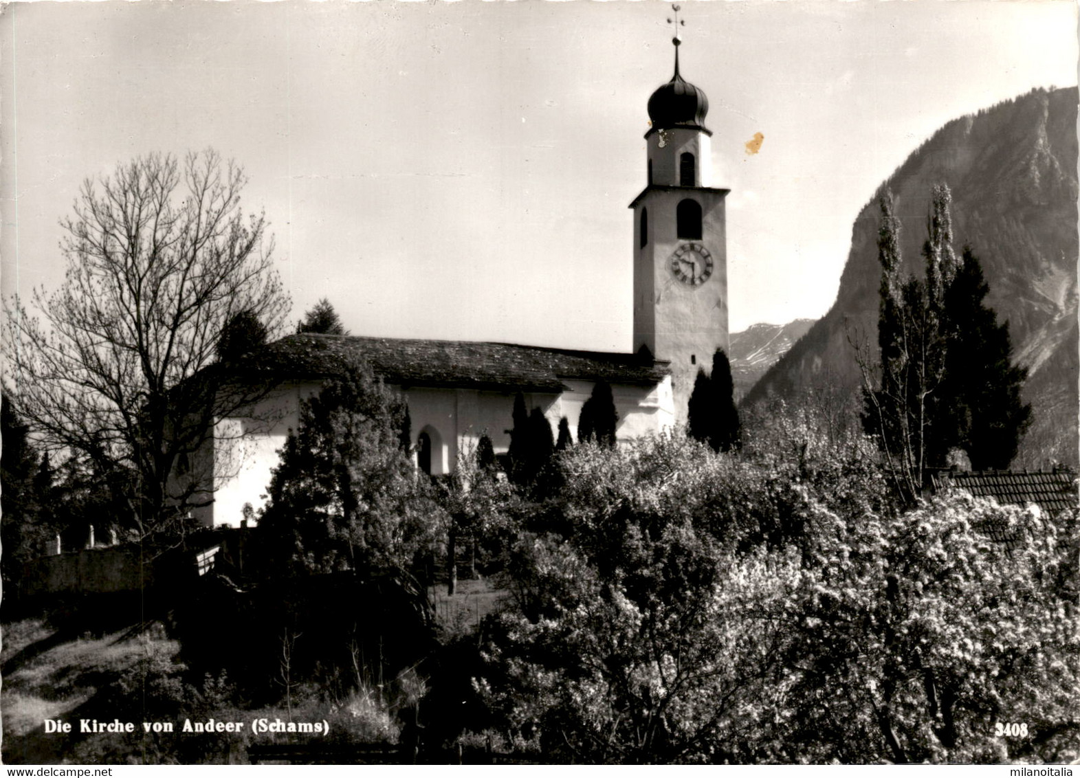 Die Kirche Von Andeer (Schams) (3408) - Andeer