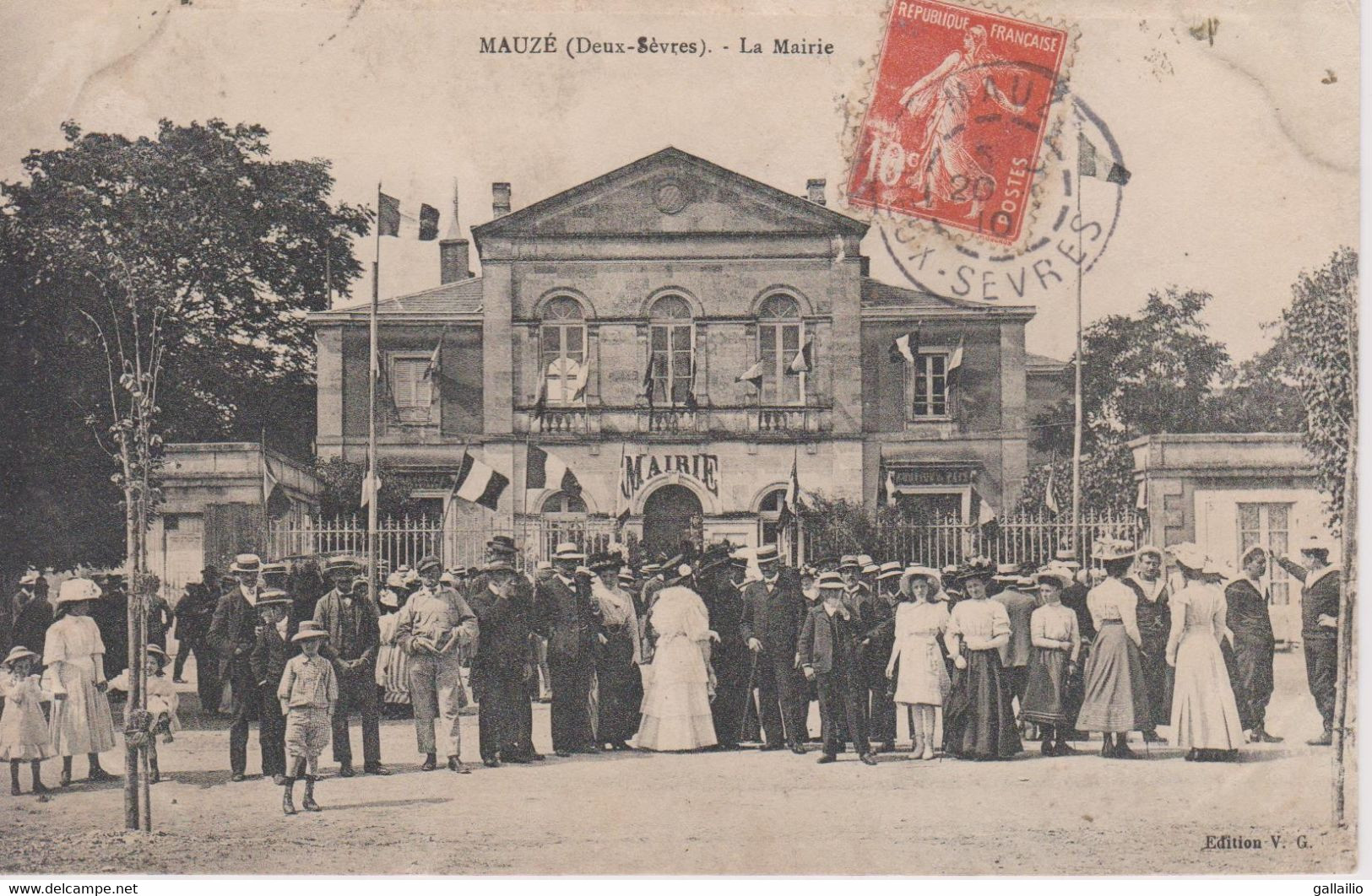 MAUZE LA MAIRIE - Mauze Sur Le Mignon