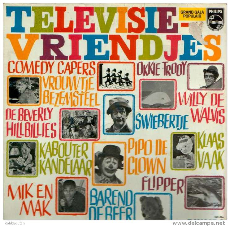 * LP *  TELEVISIE-VRIENDJES (Herkenningsmelodieën Van Kinderseries) - Kinderlieder