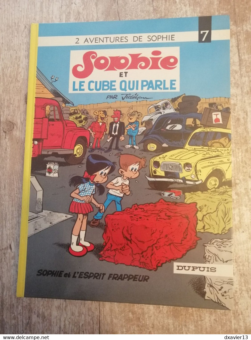 Bande Dessinée - Sophie 7 - Sophie Et Le Cube Qui Parle (1982) - Sophie