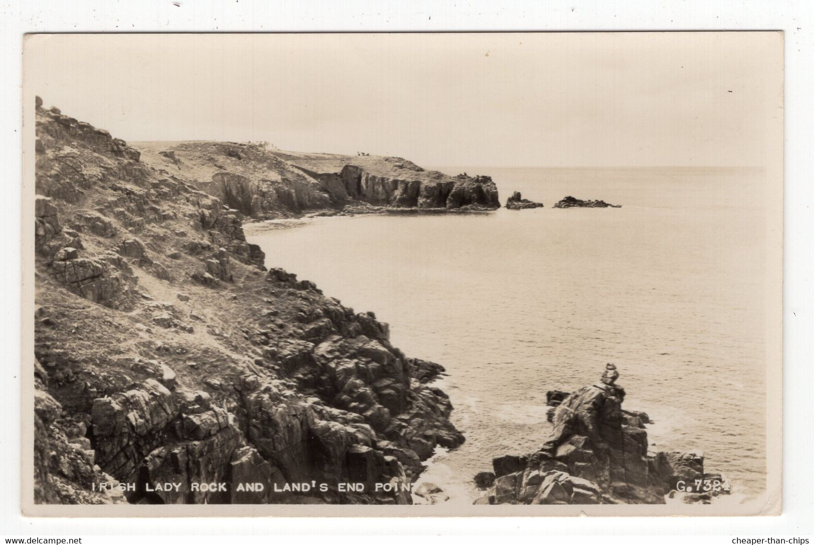 Irish Lady Rock And Land'd End Point - Valentine G. 7324 - Land's End