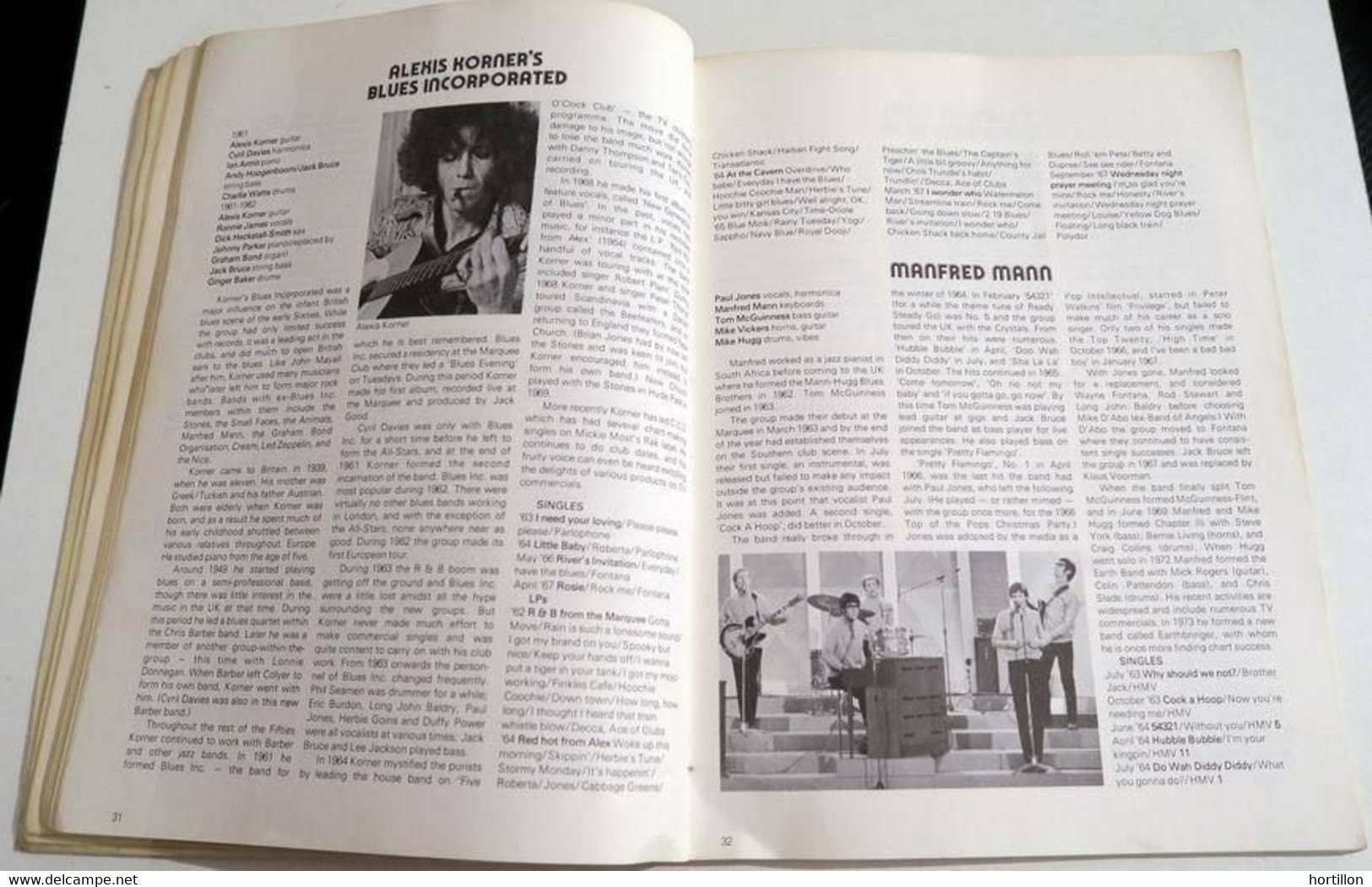 Livre Anglais Ancien BRITISH BEAT Rolling Stones Beatles Kinks Who Hollies Troggs Animals Lulu - Culture