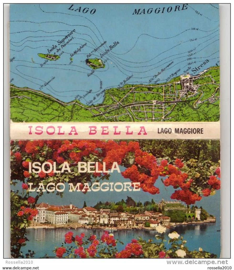 LIBRETTO 18 FOTOGRAFIE VEDUTE LAGO MAGGIORE ISOLA BELLA ITALIA  Italy Photo Book - Pictures