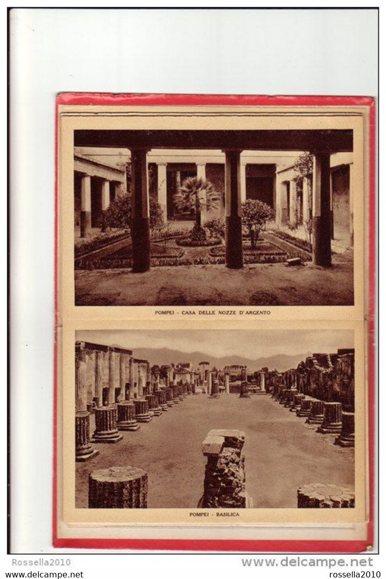 LIBRETTO 32 FOTOGRAFIE BIANCO E NERO RICORDO DI POMPEI ITALIA  Italy Photo Book - Pictures