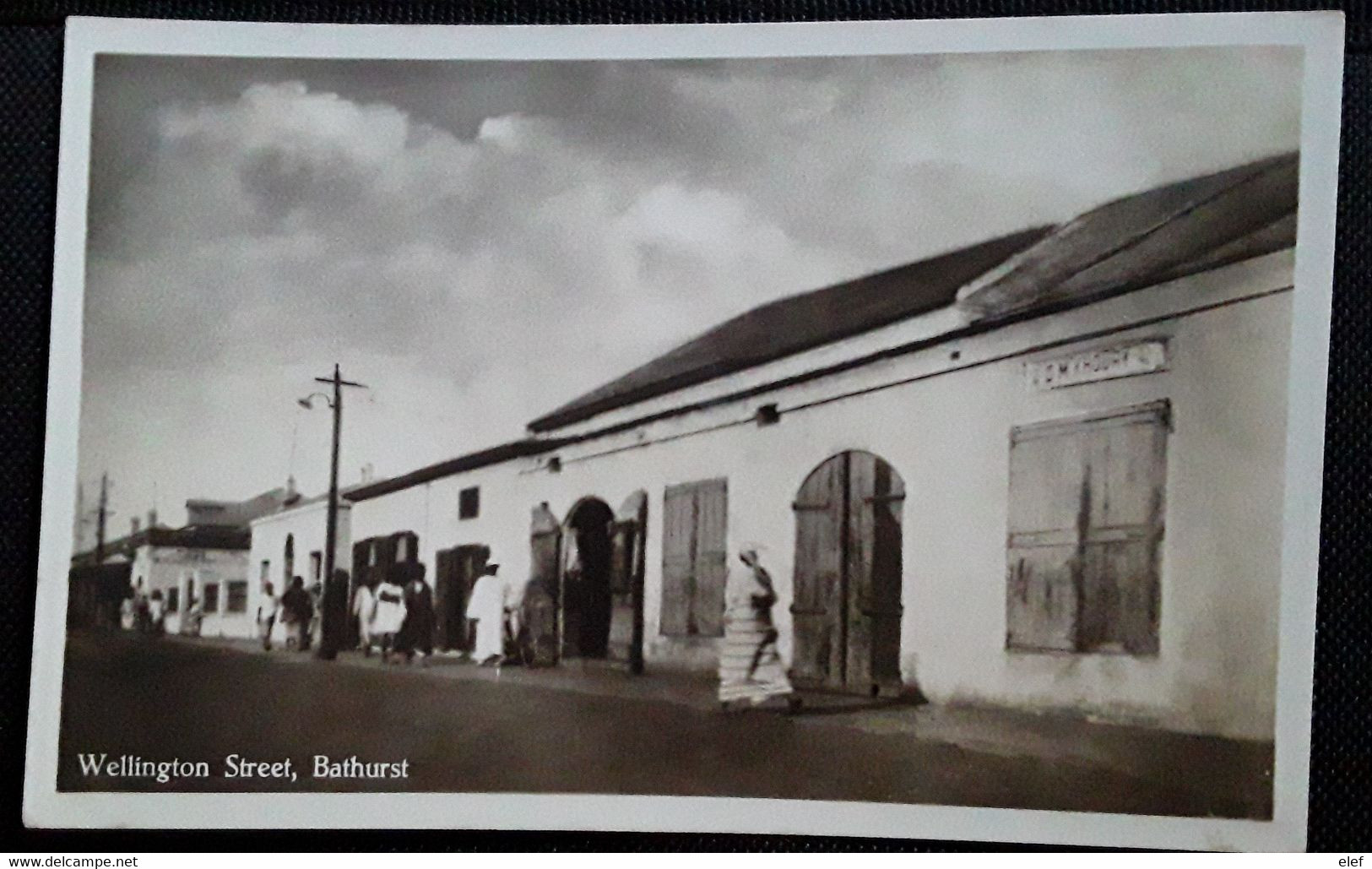 Wellington Street BATHURST, Gambia Gambie, Carte Photo, TB - Gambia