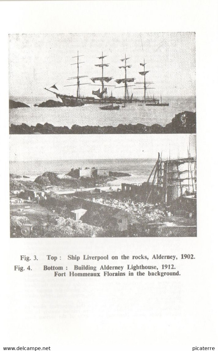 POST FREE UK- Afoot In Alderney-V.Coysh- P/b 52pages + 6 Illus( Inc "Liverpool"-stranded Sailing Ship-1902)-ile Aurigny - Europa