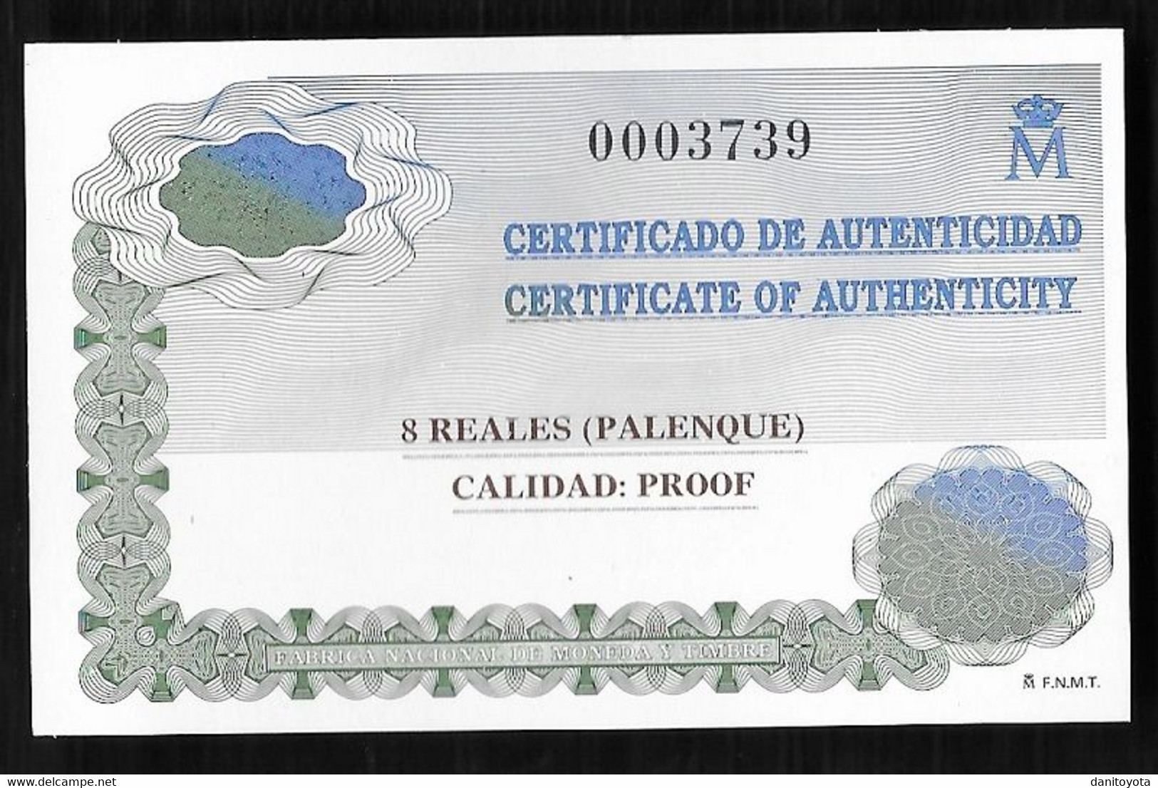 ESPAÑA. AÑO 1996. 2000 PTAS PLATA PATRIMONIO DE LA HUMANIDAD " PALENQUE" -  Collezioni
