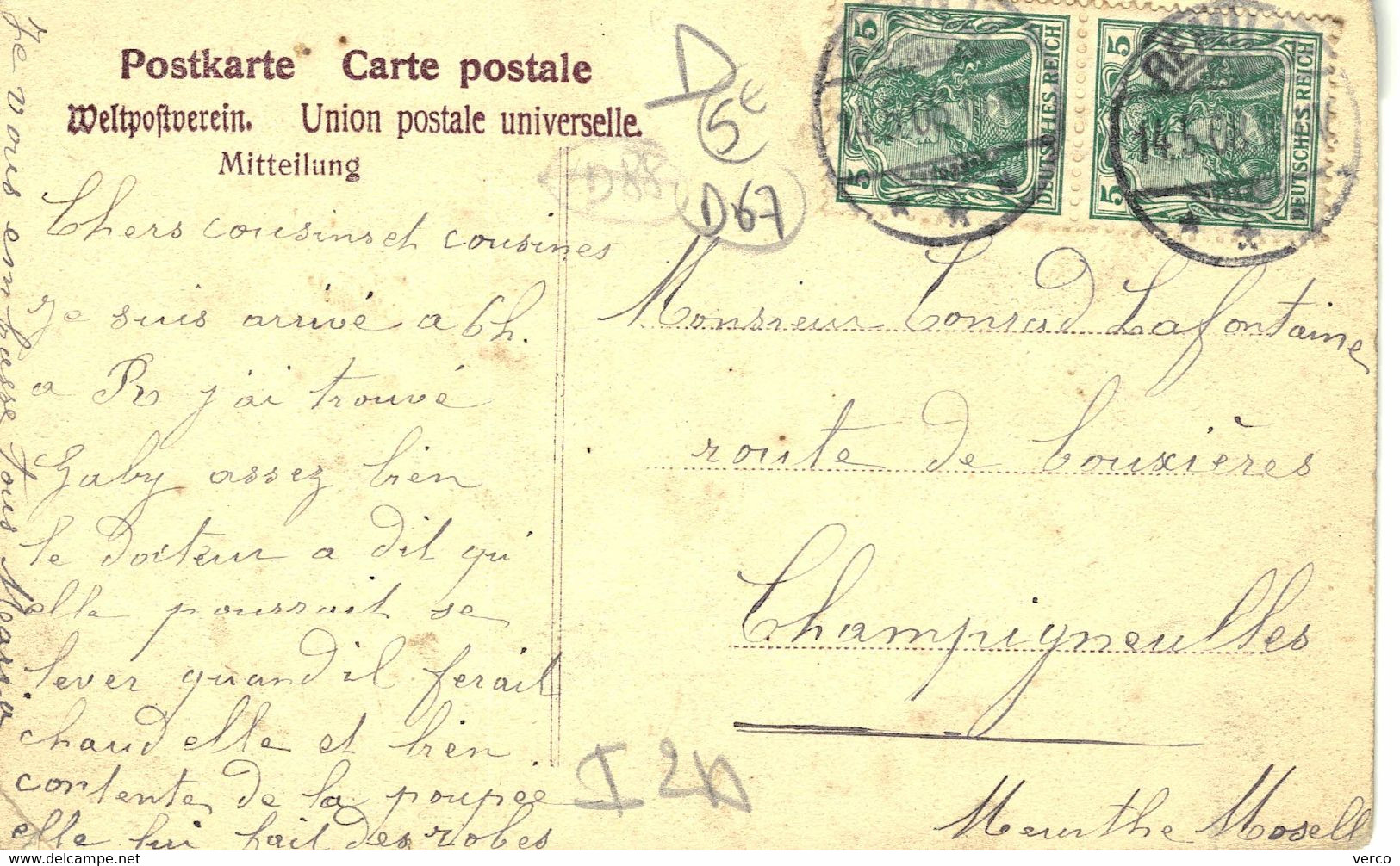 Carte POSTALE  Ancienne  De  MUTZIG - Mutzig
