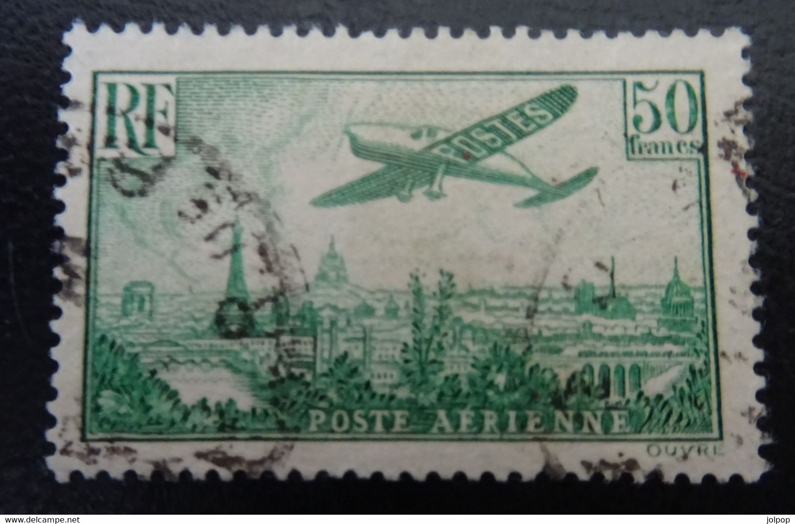 &IBF 105A& FRANCE YVERT PA 14, MICHEL 311 FINE USED.  AIRPLANE, AVION. - 1927-1959 Used