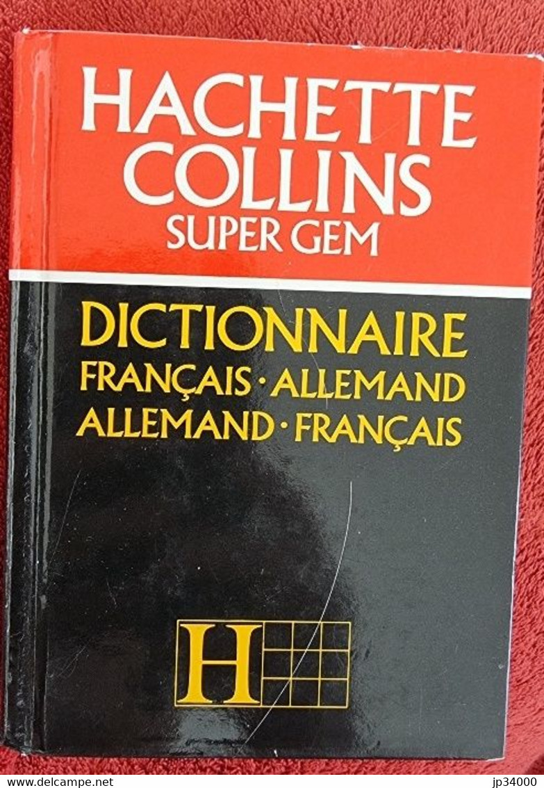 Dictionnaire Francais/allemand. Allemand/francais. Hachette Collins Super Gem, - Dictionnaires