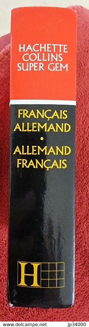 Dictionnaire Francais/allemand. Allemand/francais. Hachette Collins Super Gem, - Dictionnaires