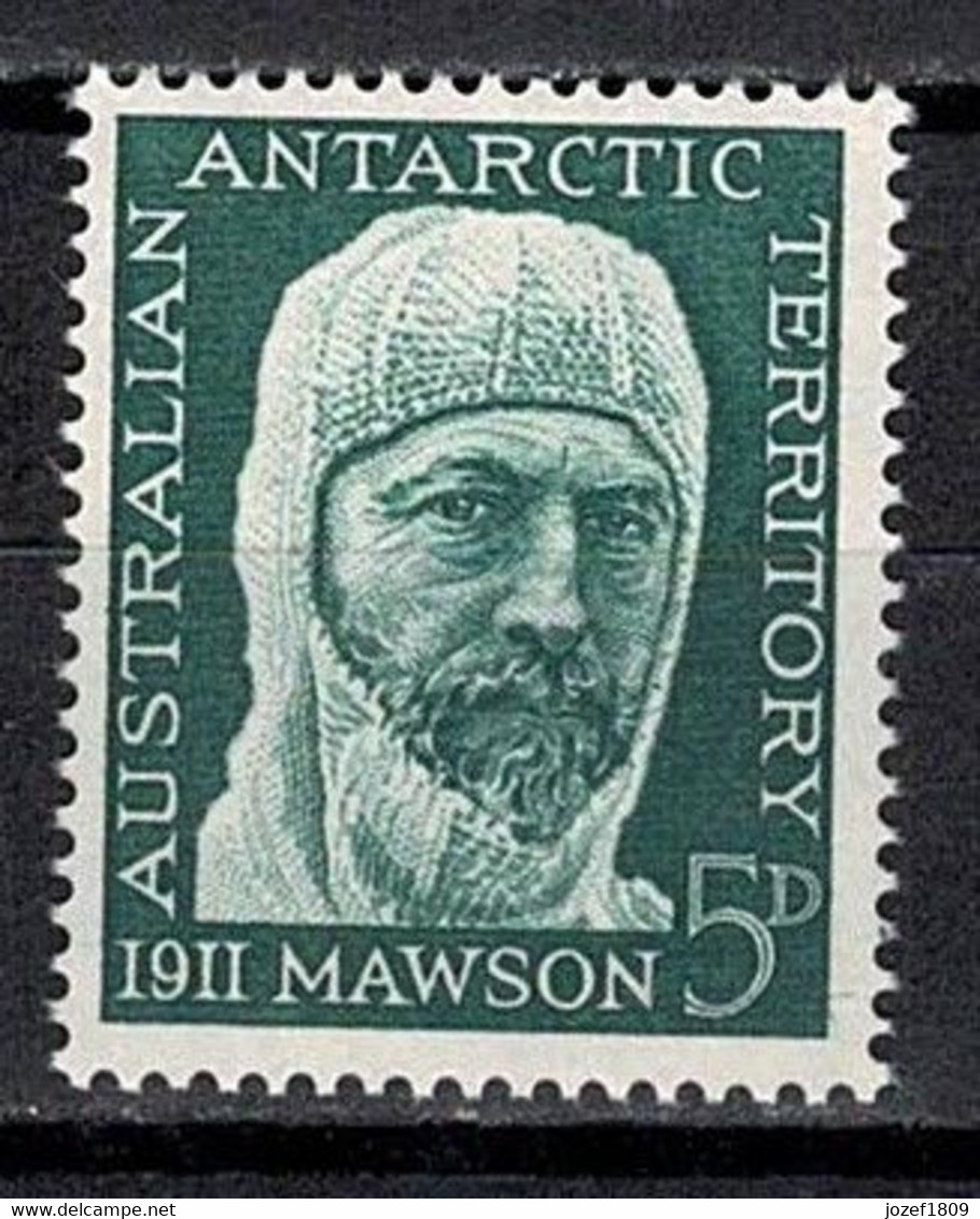 Australian Antartic Territory 1961 50th Anniversary Of Mawson Expedition. - Autres & Non Classés